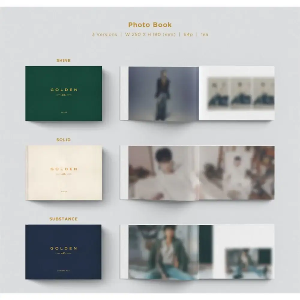BTS Jung Kook - GOLDEN : 1st Solo Album - Image 2