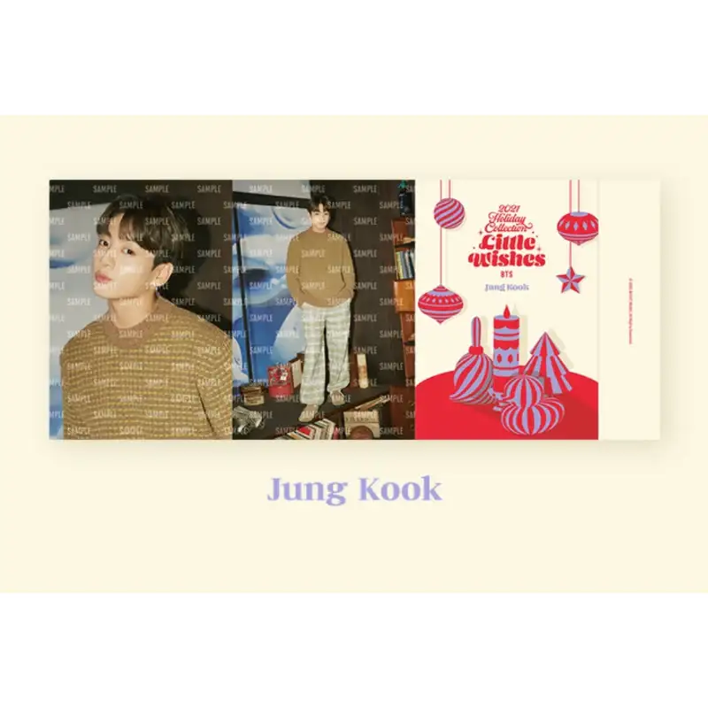 BTS - Little Wishes - 3-sided Stand Photo - Image 10