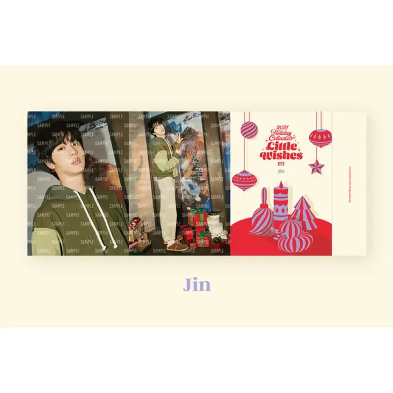 BTS - Little Wishes - 3-sided Stand Photo - Image 5