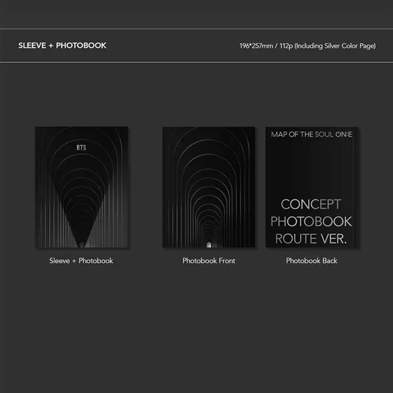 BTS - Map Of The Soul ON:E Concept Photobook Route Ver. - Image 3