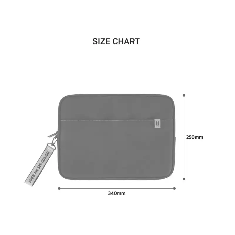 BTS - MIC Drop - Multi Flat Pouch - 13 inches - Image 11