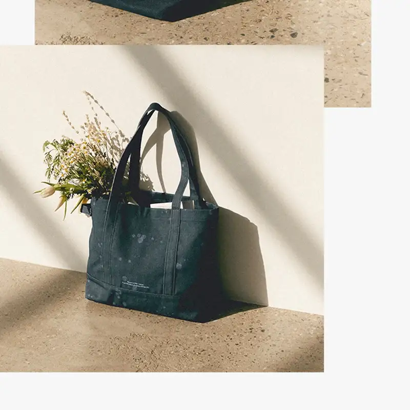 BTS RM - Indigo - Denim Tote Bag - Image 7