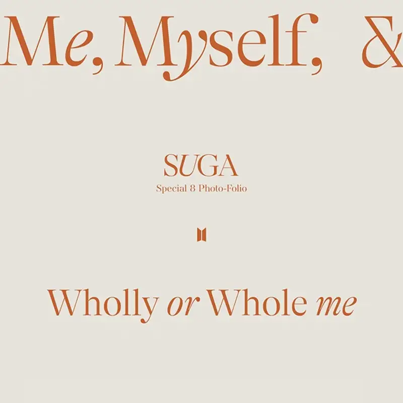 BTS - Special 8 Photo-Folio Me, Myself, and SUGA 'Wholly or Whole me' - Image 2