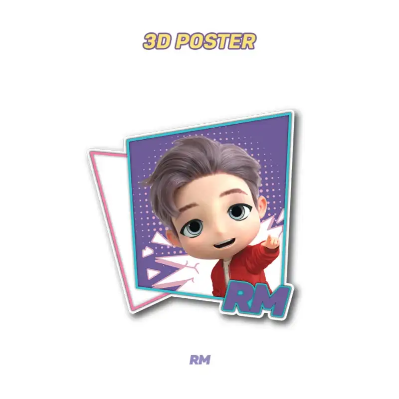 BTS - TinyTAN - 3D Poster - Image 2