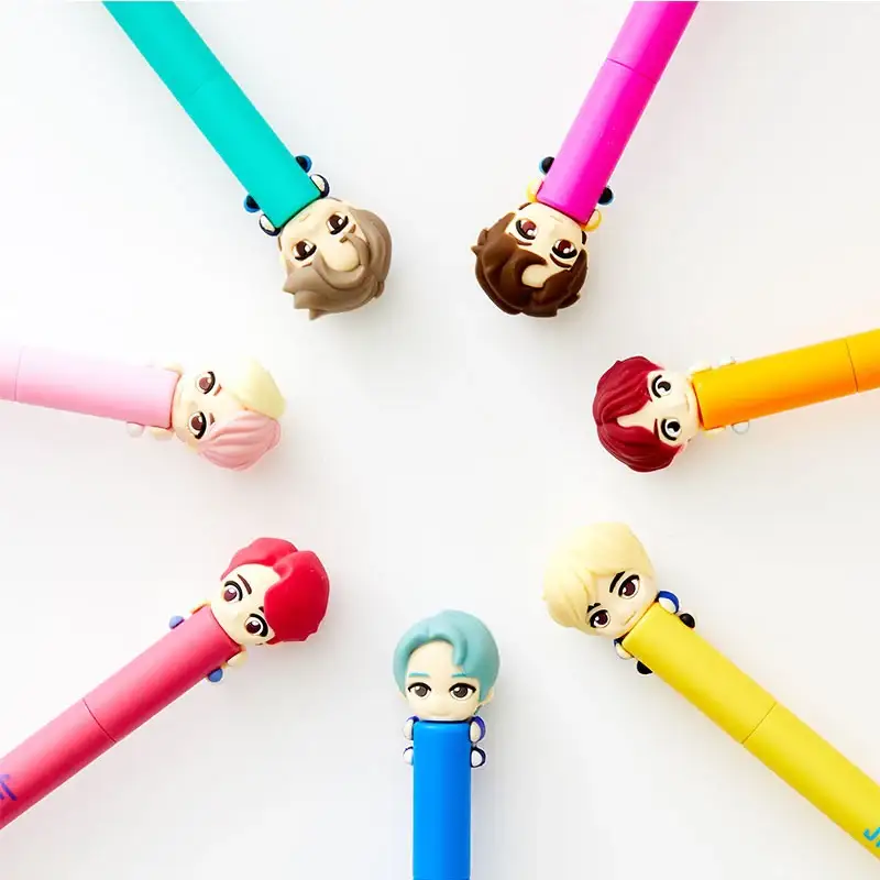 BTS - TinyTan - BTS Character Figure Toothbrush Set - Image 2