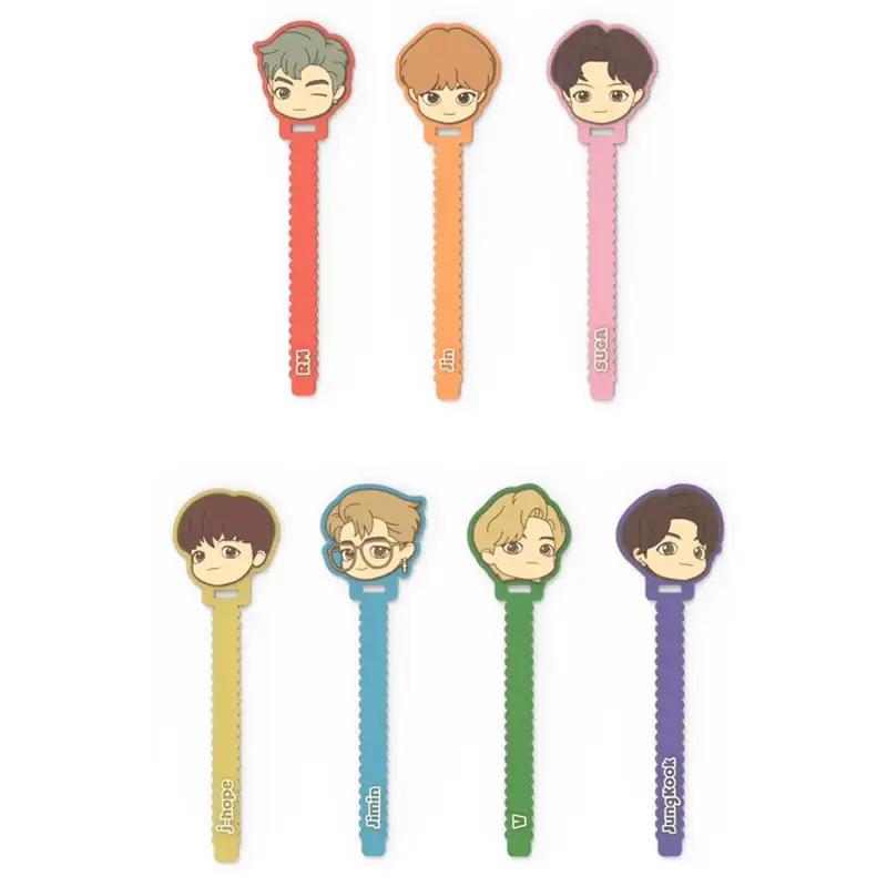 BTS - TinyTAN - Cable Tie Set - Image 2