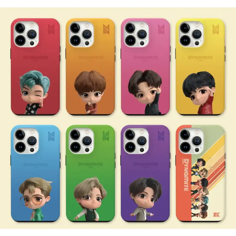 BTS - TinyTAN Dynamite 3D Dual Guard Phone Case - Jimin - Image 4