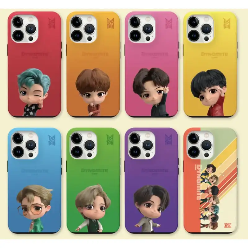 BTS - TinyTAN Dynamite 3D Dual Guard Phone Case - V - Image 10