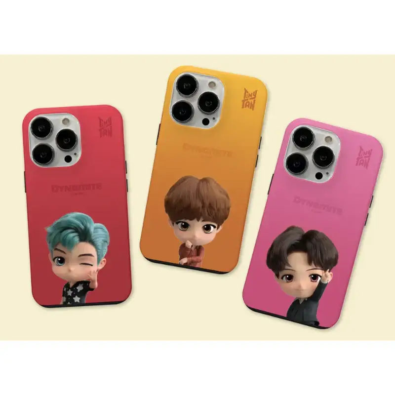 BTS - TinyTAN Dynamite 3D Dual Guard Phone Case - V - Image 6