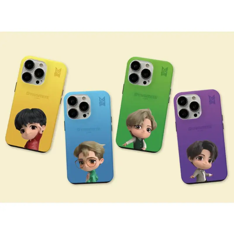 BTS - TinyTAN Dynamite 3D Slim Fit Phone Case - Suga - Image 7