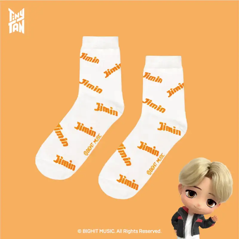 BTS - TinyTAN - Name Socks - Image 6