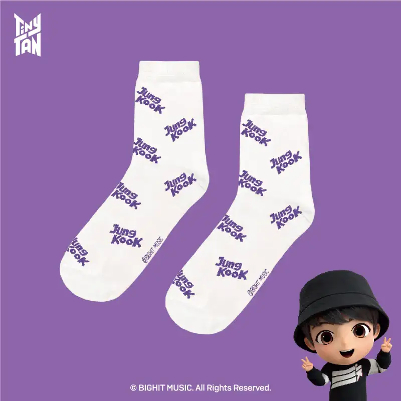 BTS - TinyTAN - Name Socks - Image 8