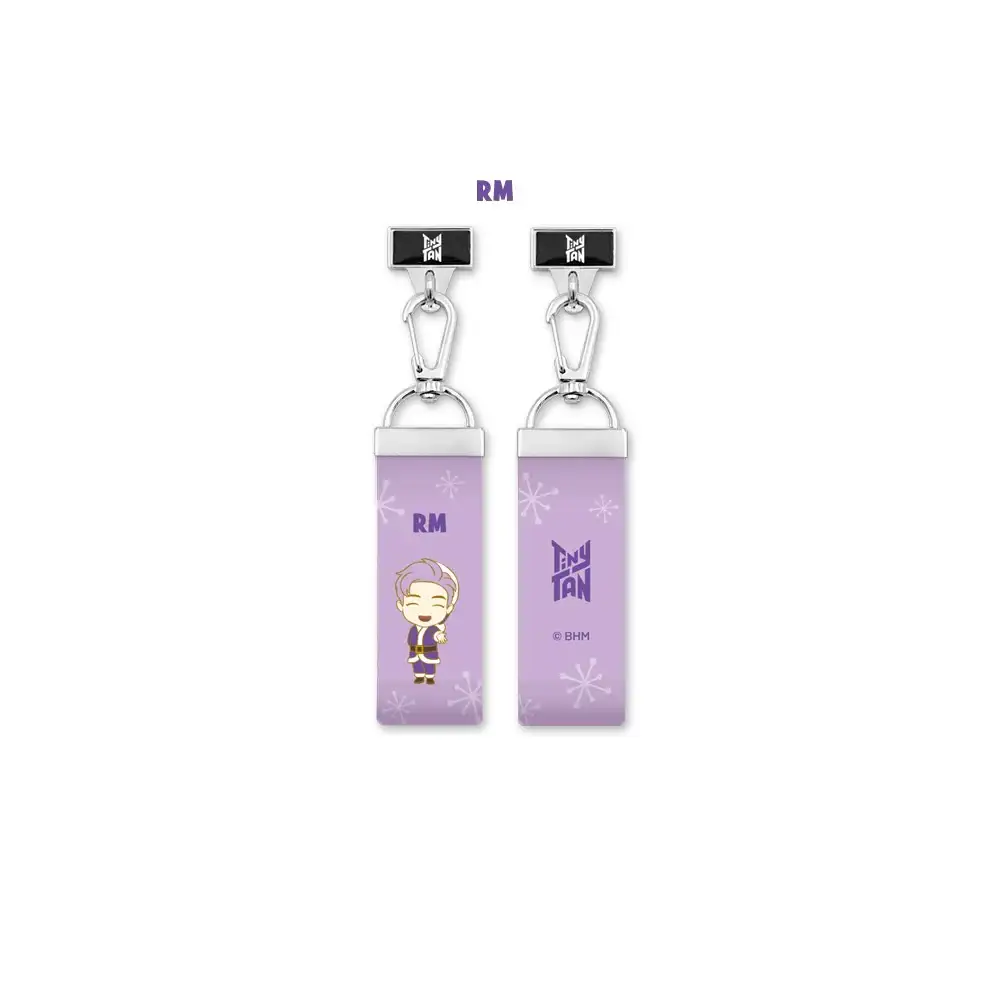 BTS - TinyTAN Purple Holidays Finger Strap - Image 2