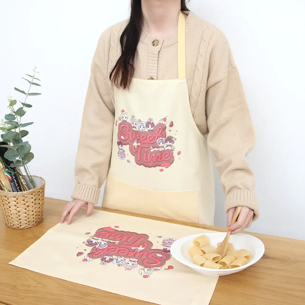 BTS - TinyTAN Sweet Time Kitchen Apron - Image 3