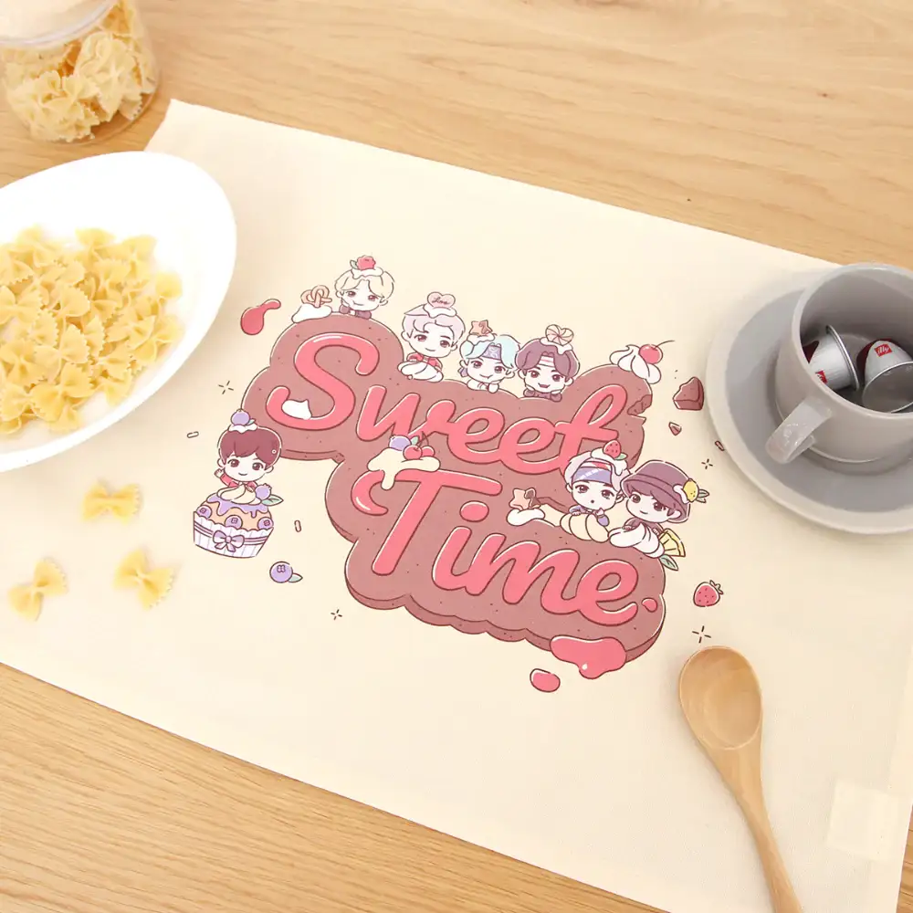 BTS - TinyTAN Sweet Time Kitchen Fabric - Image 4