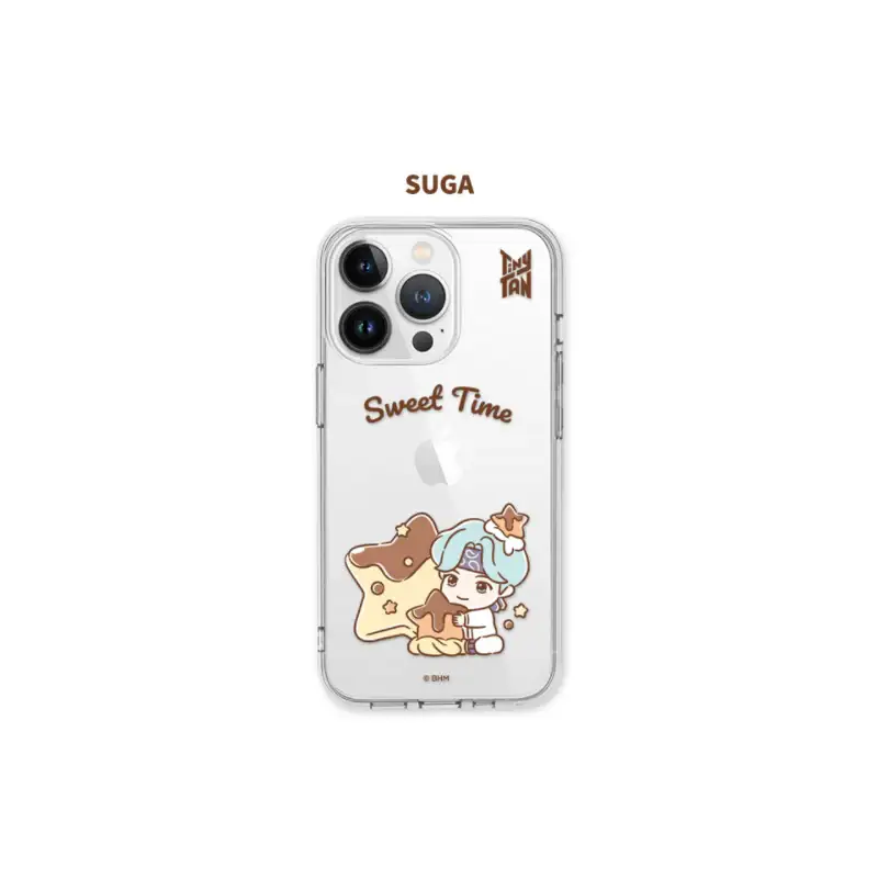 BTS - TinyTAN - Sweet Time Samsung Clear Soft Case - Image 6