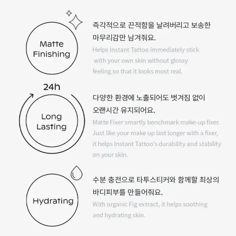 BTS x instant tattoo - Matte Fixer - Image 5
