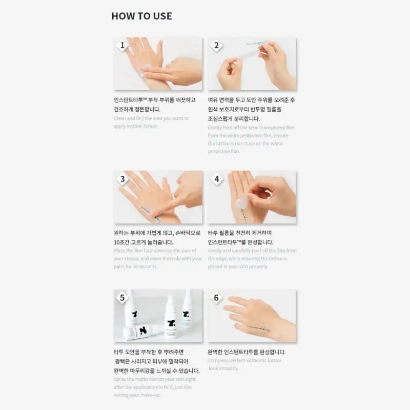 BTS x instant tattoo - Matte Fixer - Image 7