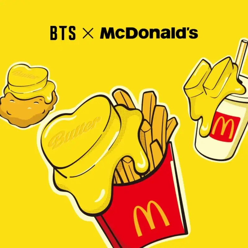 BTS x McD - Melting 3D Keyring Mcnuggets - Image 2