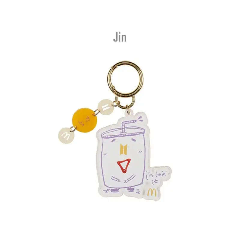 BTS x McD - Saucy Magnet Acrylic Keyring - Image 4
