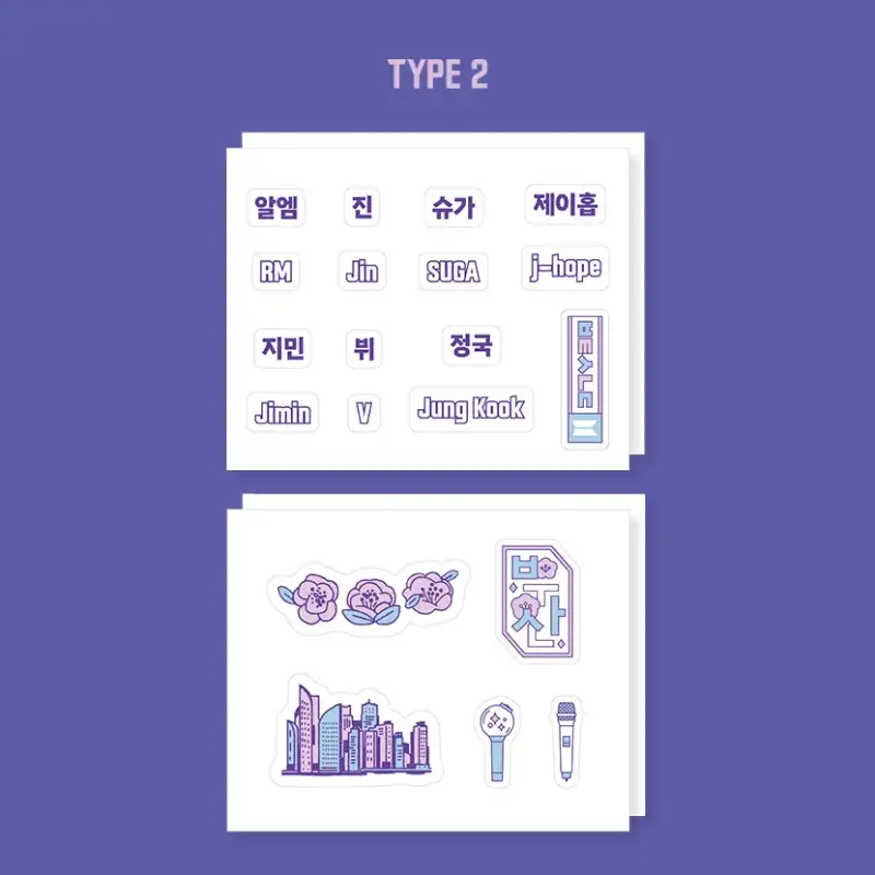 BTS - Yet To Come In BUSAN - City Sticker Set Busan - Image 3