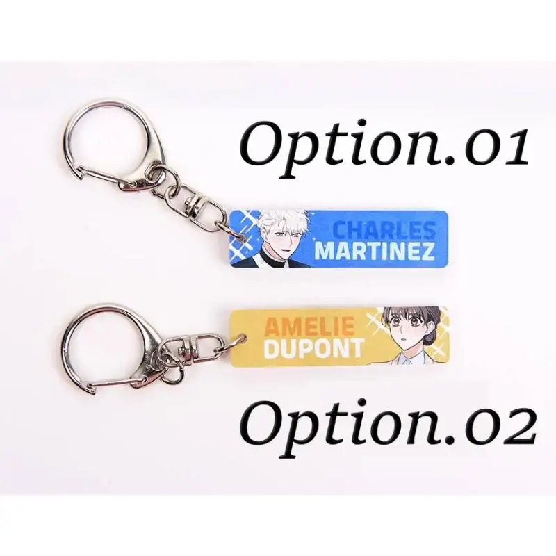 Can't Go Too Far With the Unrelenting Duke - Double-Sided Square Acrylic Keyring - Image 2