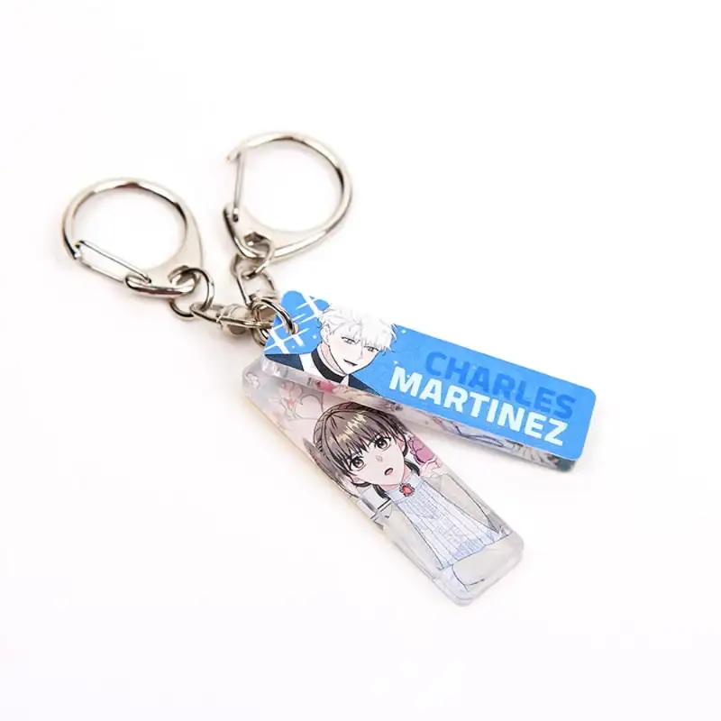 Can't Go Too Far With the Unrelenting Duke - Double-Sided Square Acrylic Keyring - Image 4