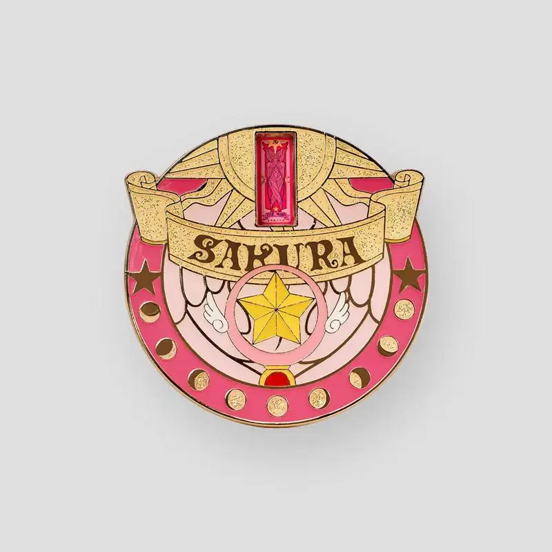 Cardcaptor Sakura x ANIPLUS - 25th Anniversary Metal Badge Star Staff