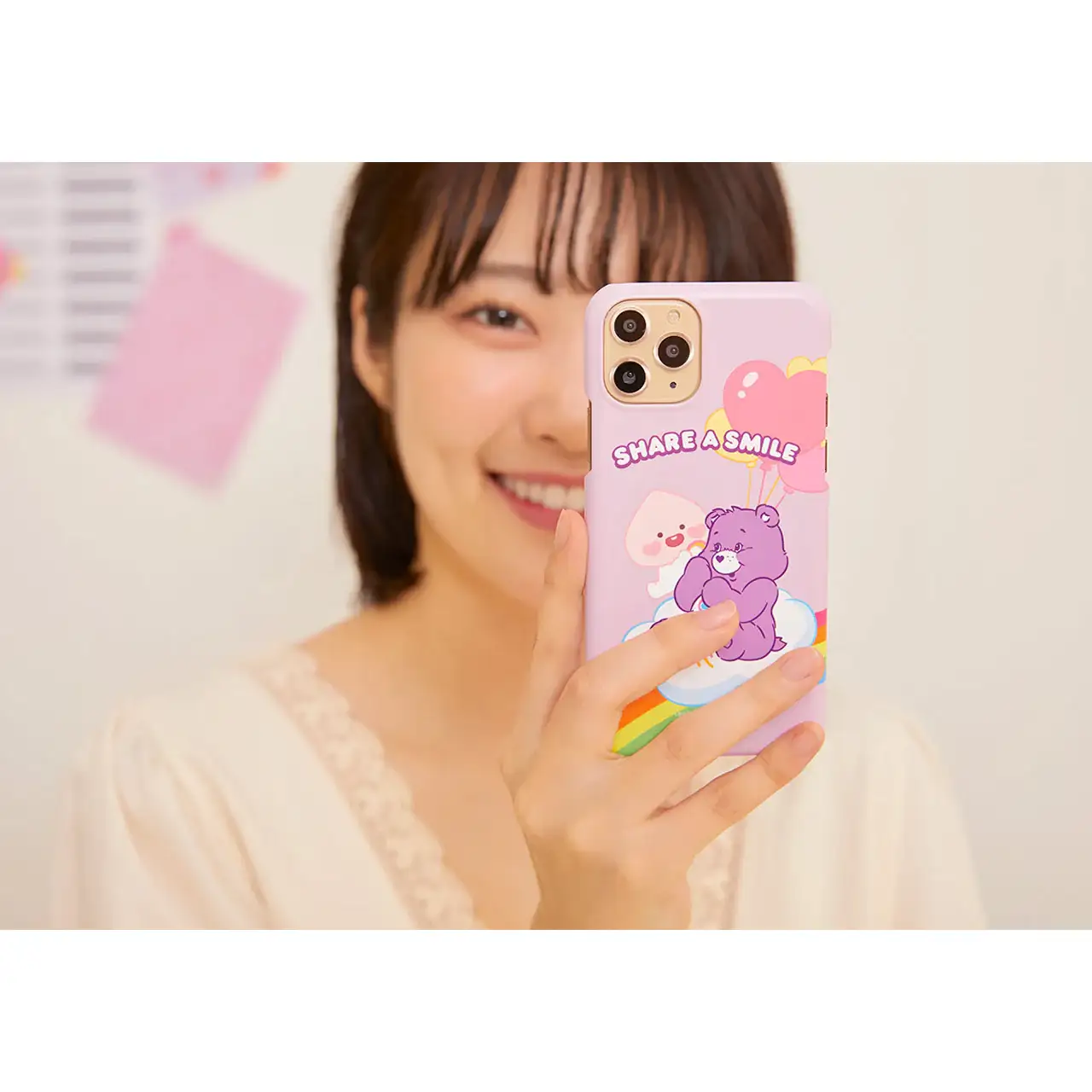 Care Bears x Kakao Friends - iPhone Phone Case - Image 4