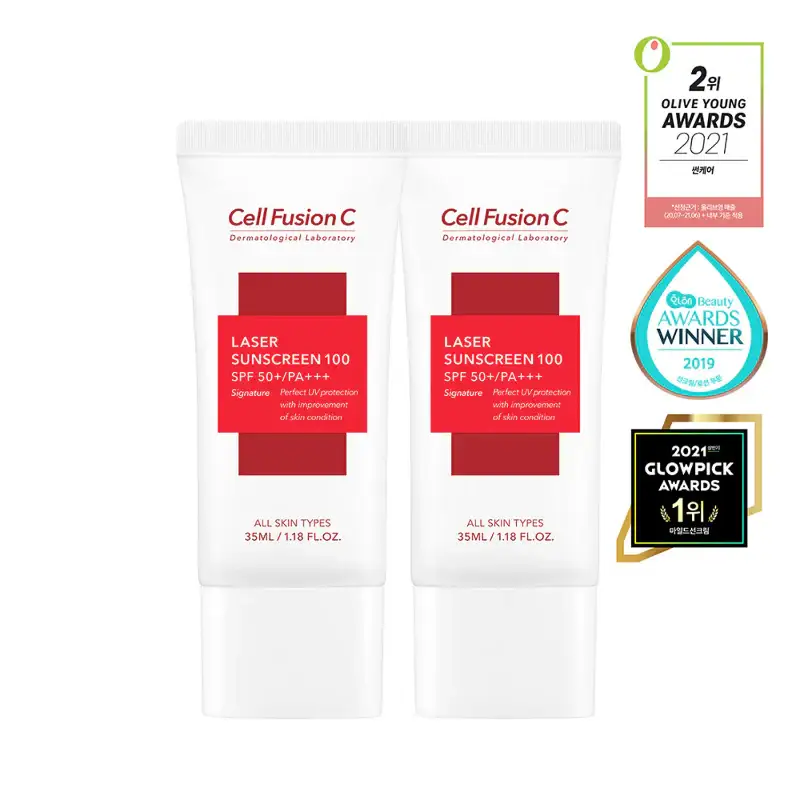 Cell Fusion C - Laser Sunscreen - Twin Pack