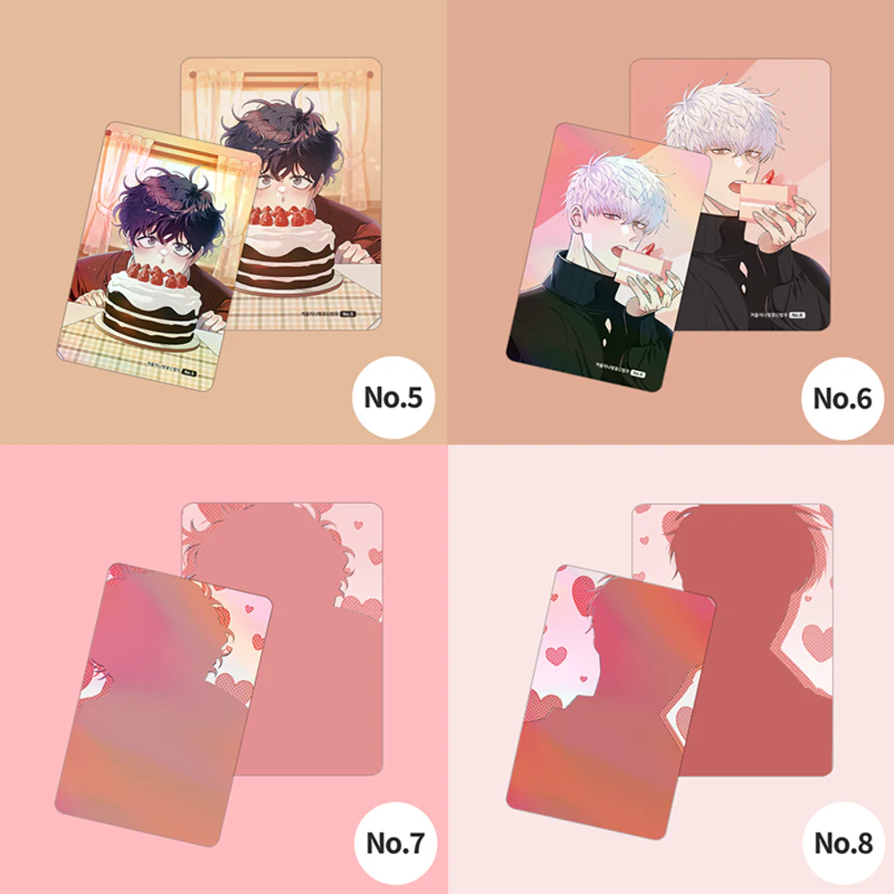 Cherry Blossoms After Winter - Webtoon Photocard Collection (8 Types) - Image 3