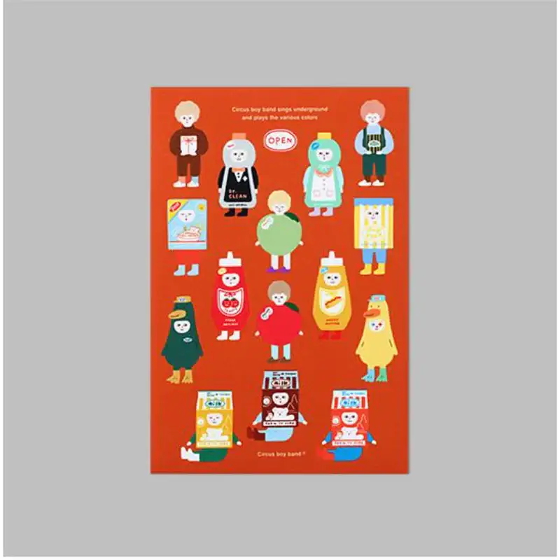 Circus Boy Band - Sticker M 02 - Image 7