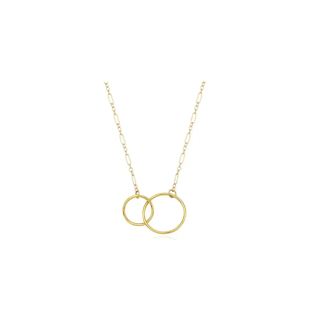 CLUE - 14K Gold Filled Bright Wish Simple Line Necklace - Image 2