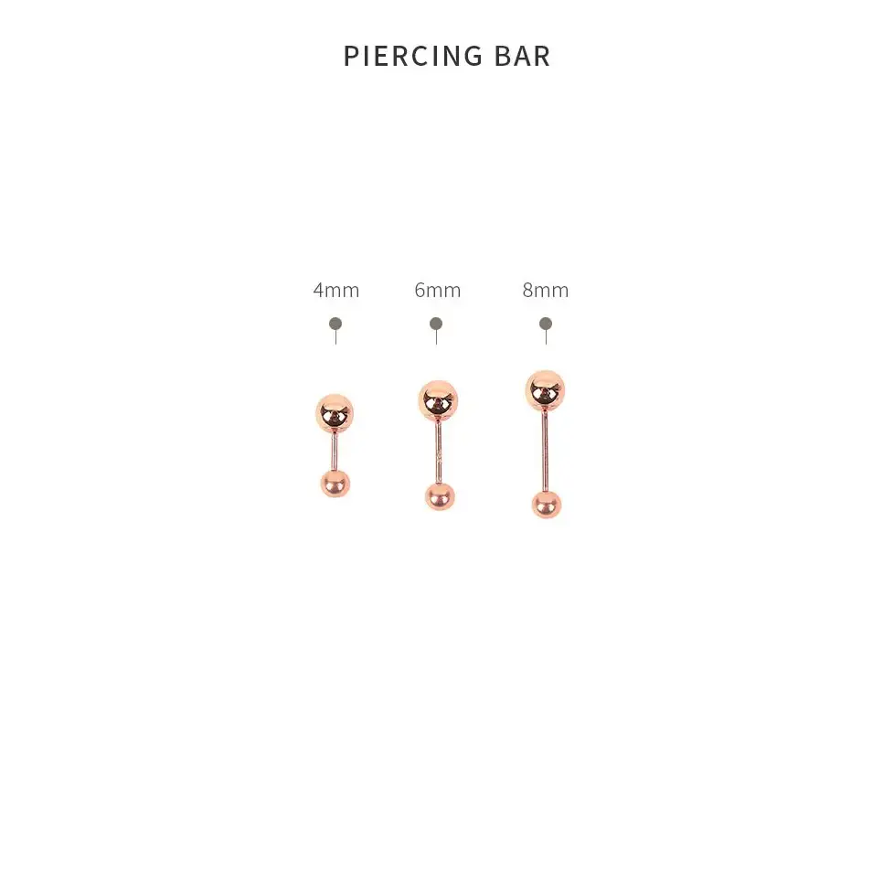 CLUE - 4mm Mirror Ball 10K Yellow Gold Ear Pierce (Birthstone) - Image 8