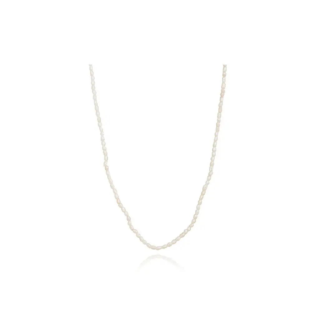 CLUE - Basic Freshwater Pearl Silver Necklace - Image 2