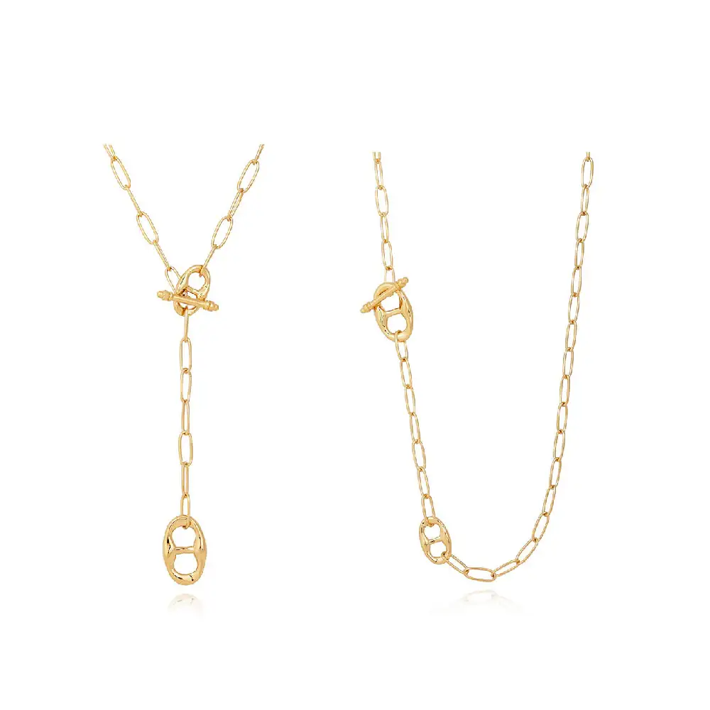 CLUE - C Collection Iconic C Drop Two-Way Long Necklace - Image 2