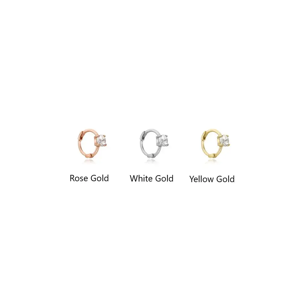 CLUE - Cubic Layered 10K/14K Gold Ear Pierce - Image 2
