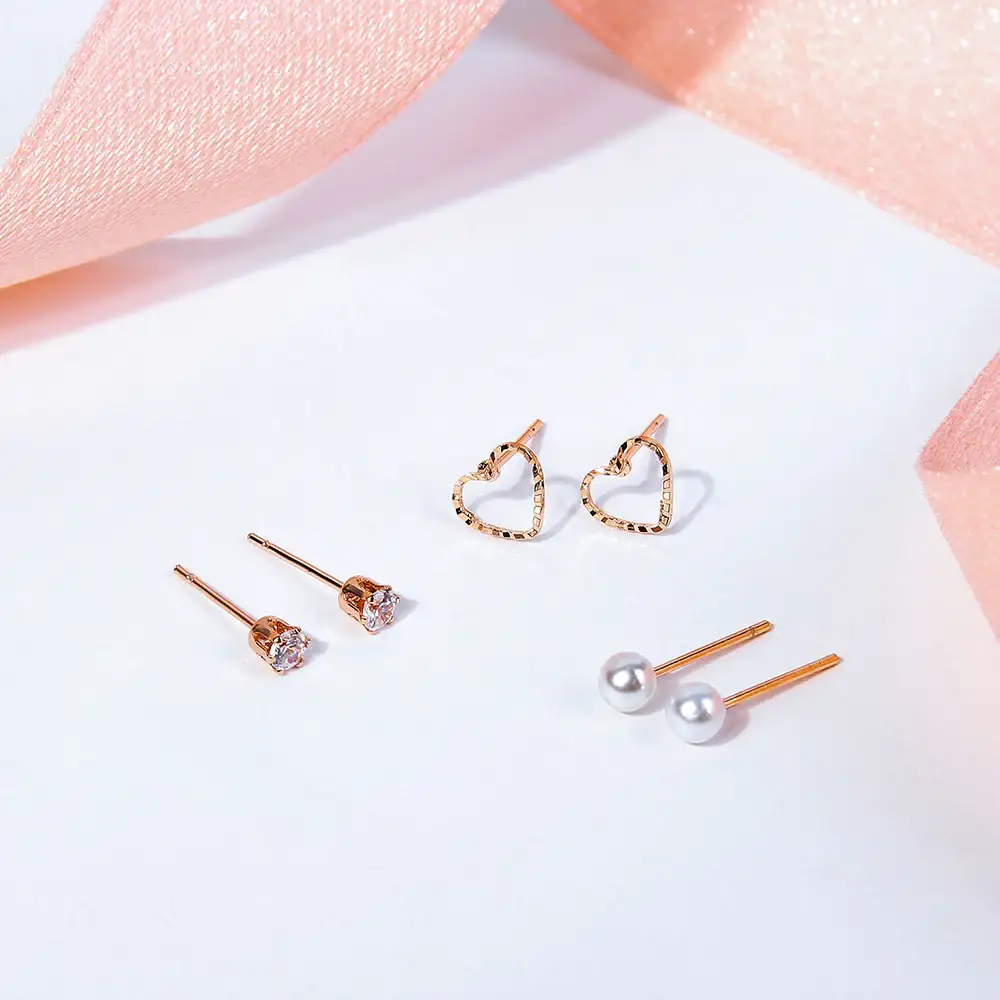 CLUE - Lovely Heart Earring Package Set