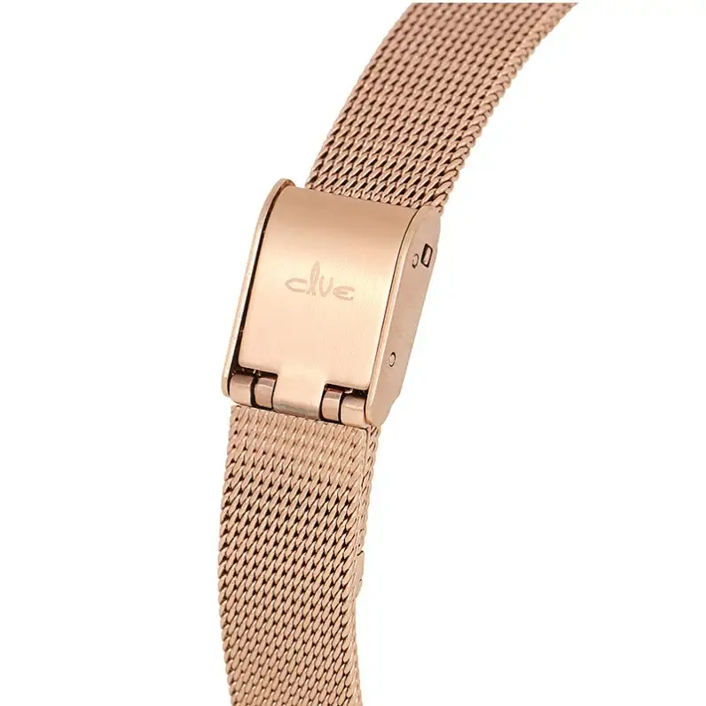 CLUE - Lucky Day Item Rose Gold Mesh Watch - Image 3