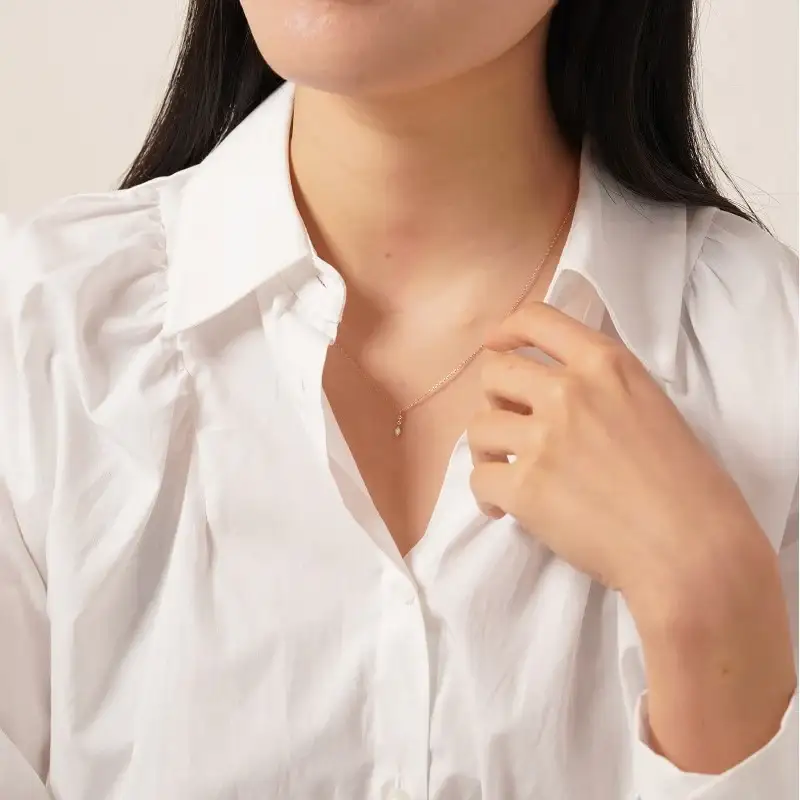 CLUE - Luminous Starlight Moonlight Brass Necklace - Image 2