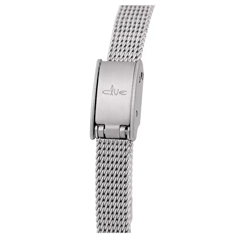 CLUE - Round Cubic Point Mesh Watch - Image 4