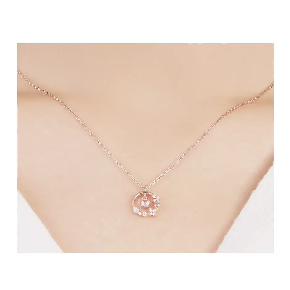 CLUE - Shining Love Silver Necklace - Image 5