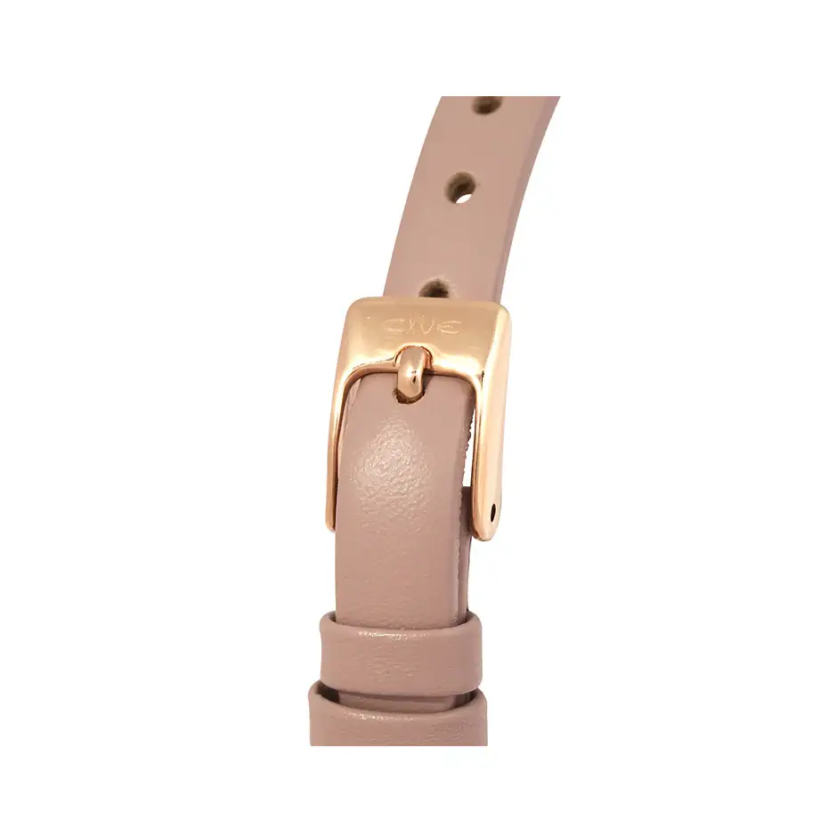 CLUE - Sweet Love Indi Pink Leather Watch - Image 4