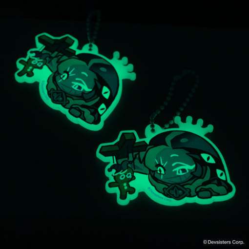 Cookie Run : Kingdom - Carnival of Shadows 4th Anniversary Shadow Milk Cookie Keychain - Image 3