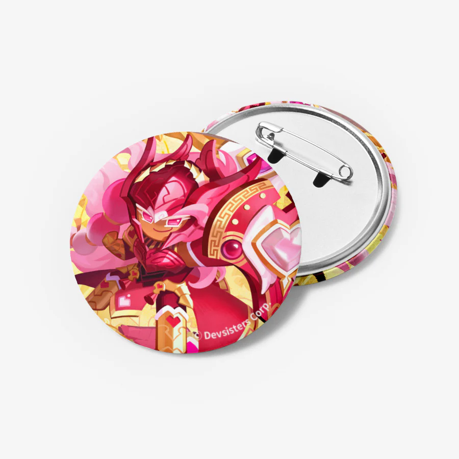 Cookie Run : Kingdom - Hollyberry Cookie Pin Button - Image 2
