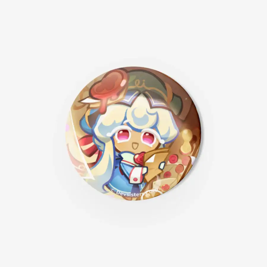 Cookie Run : Oven Break - Saint Honoré Cookie (Skin) Cookie Pin Button - Image 2
