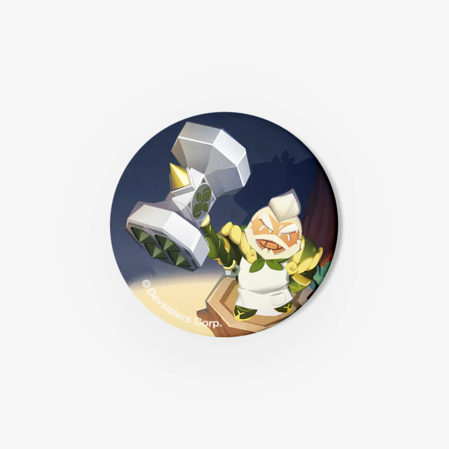 Cookie Run : Tower of Adventure - Basil Pesto Cookie Pin Button