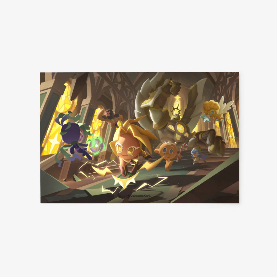 Cookie Run : Tower of Adventure - Lemon Zest Cookie Postcard