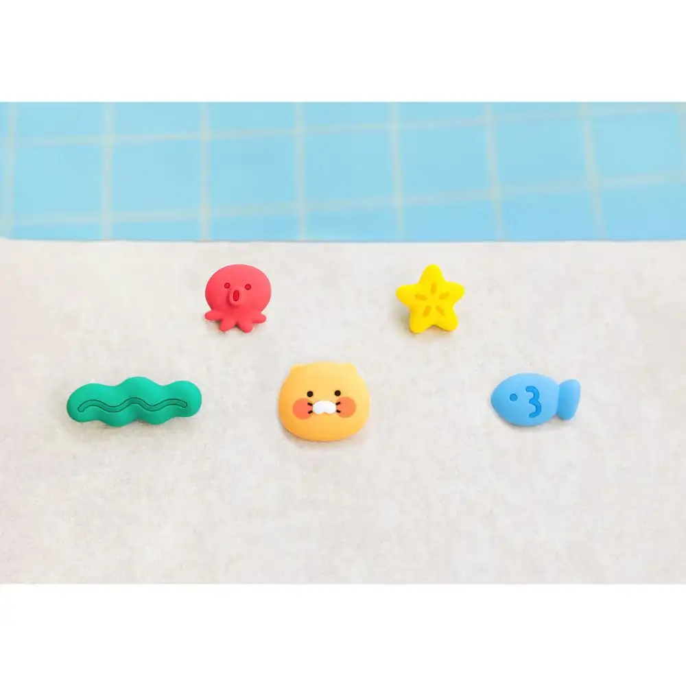 Kakao Friends - Choonsik Silicone Charm Set (5 pcs) - Image 2