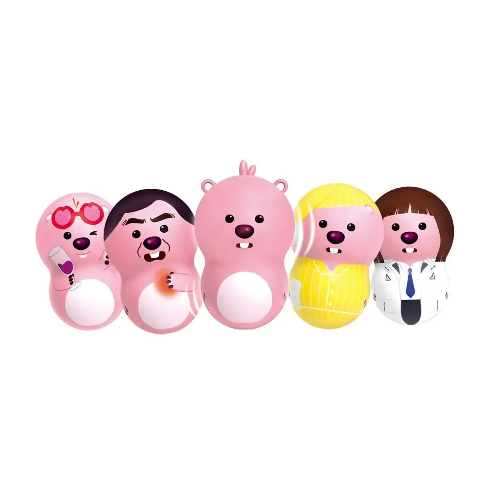 Kakao Friends - Zanmang Loopy Figurine & Sticker - Image 3